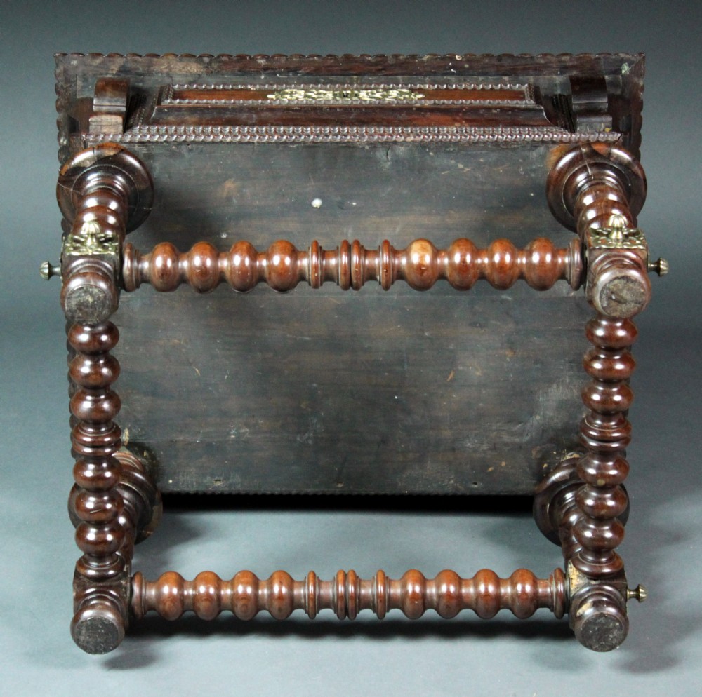 2 Portuguese low rosewood tables View IX