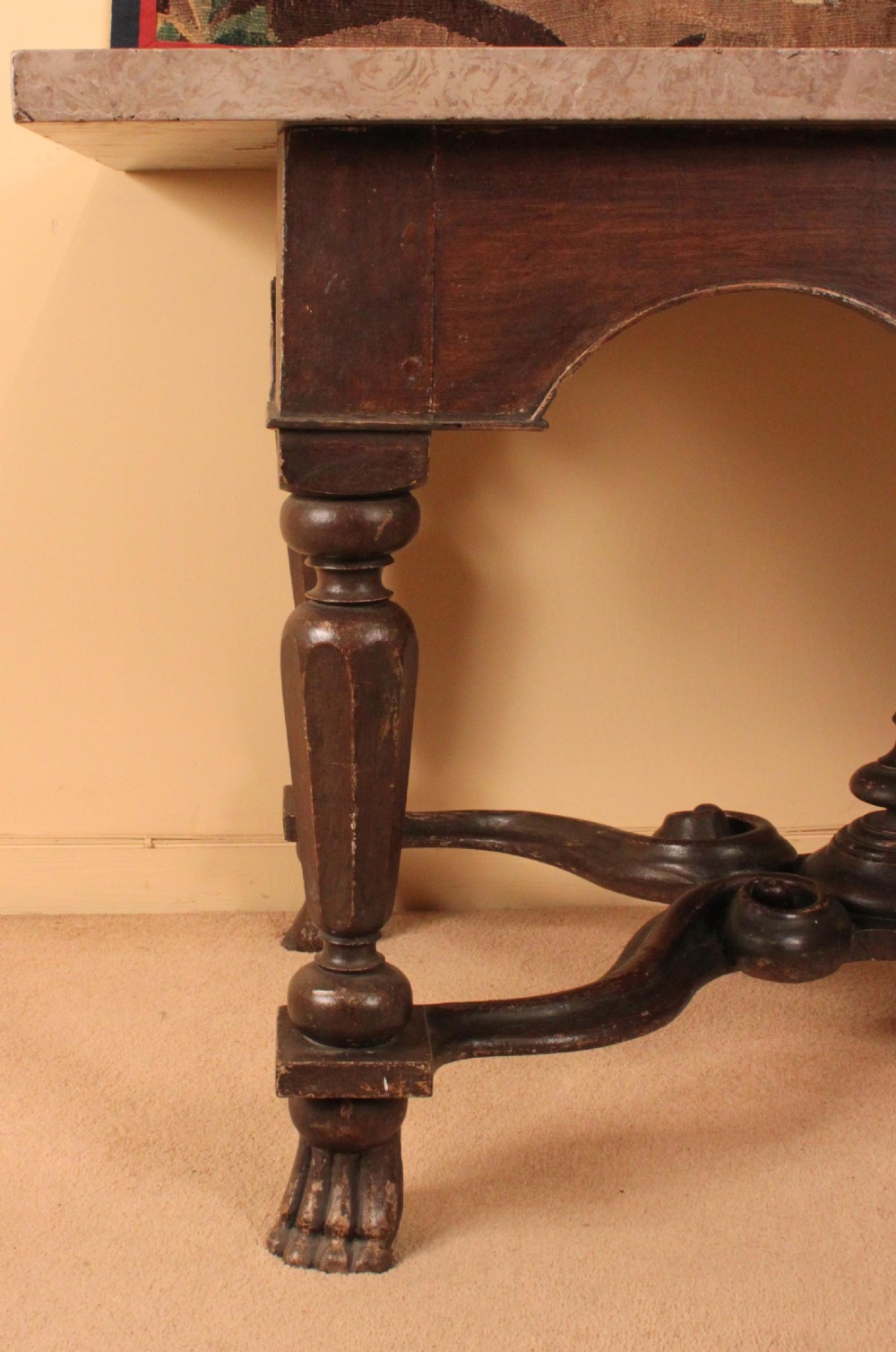 Antique William & Mary pier table View IV