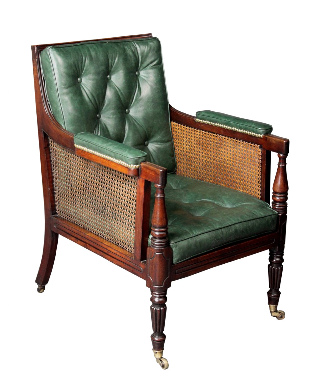 Regency bergere chair