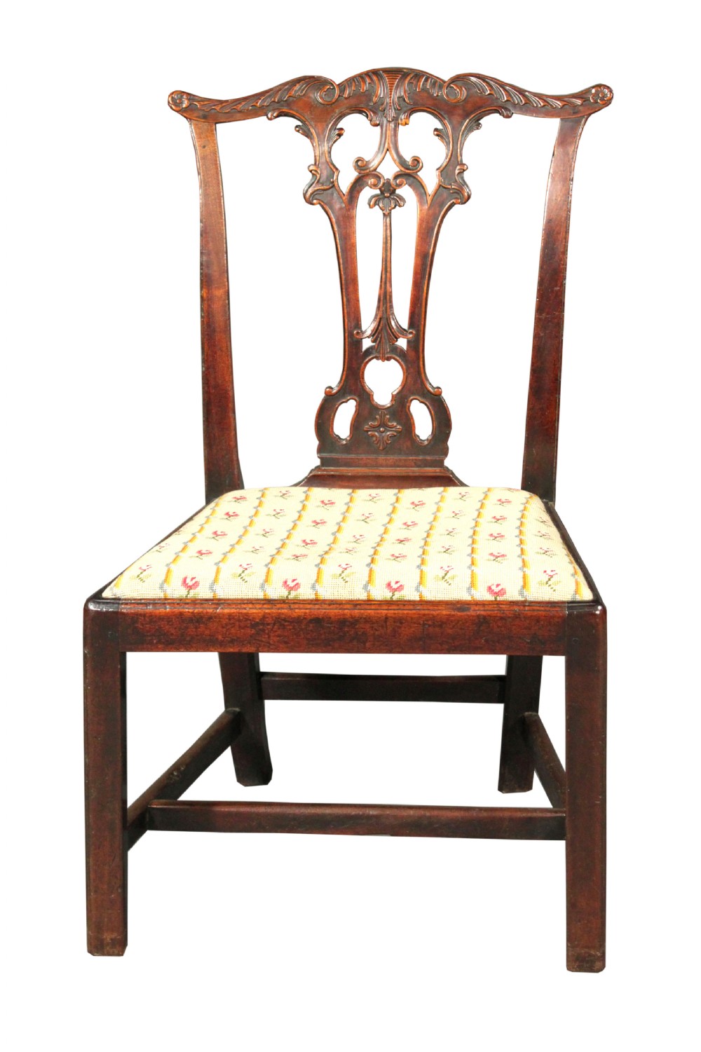 Set of 6 Chippendale period chairs View II