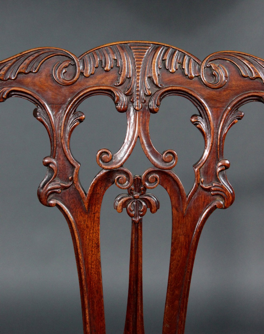 Set of 6 Chippendale period chairs View VI