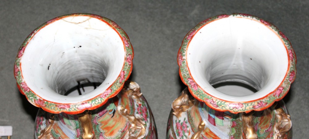 Pair of Canton vases as lamps View V