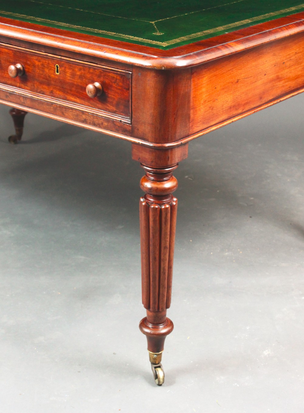Large Mahogany Writing Table View V