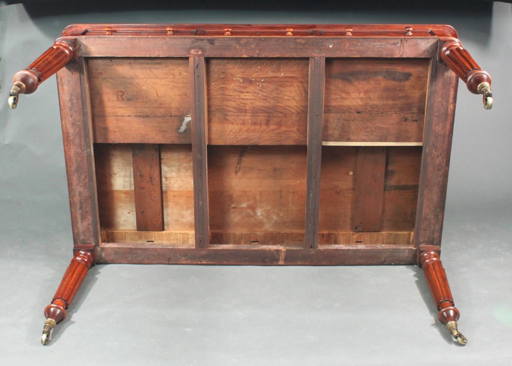 Large Mahogany Writing Table View VII