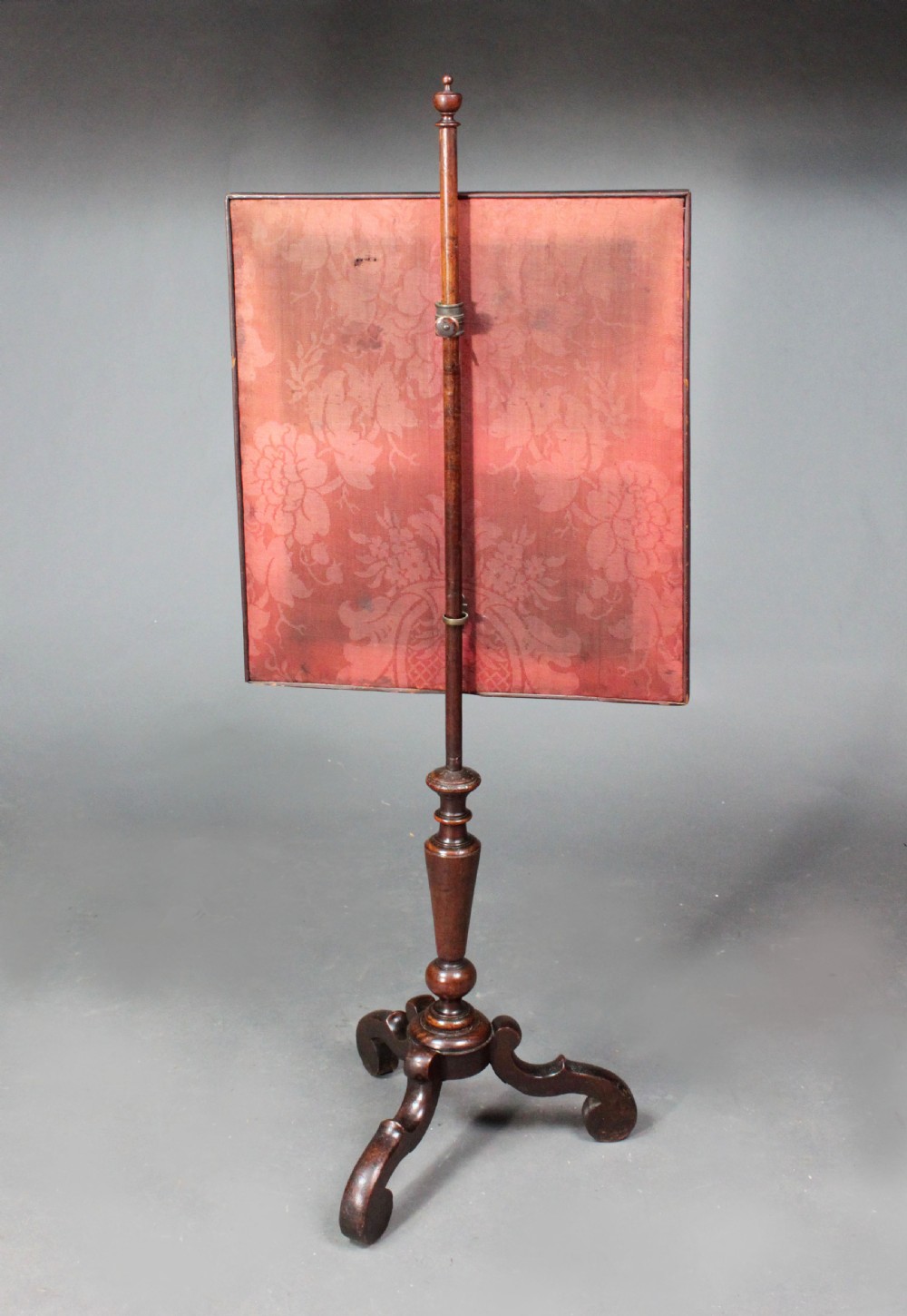 Queen Anne Walnut Fire Screen View V