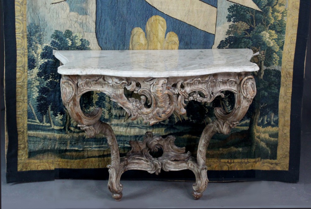 Louis XV console table View II
