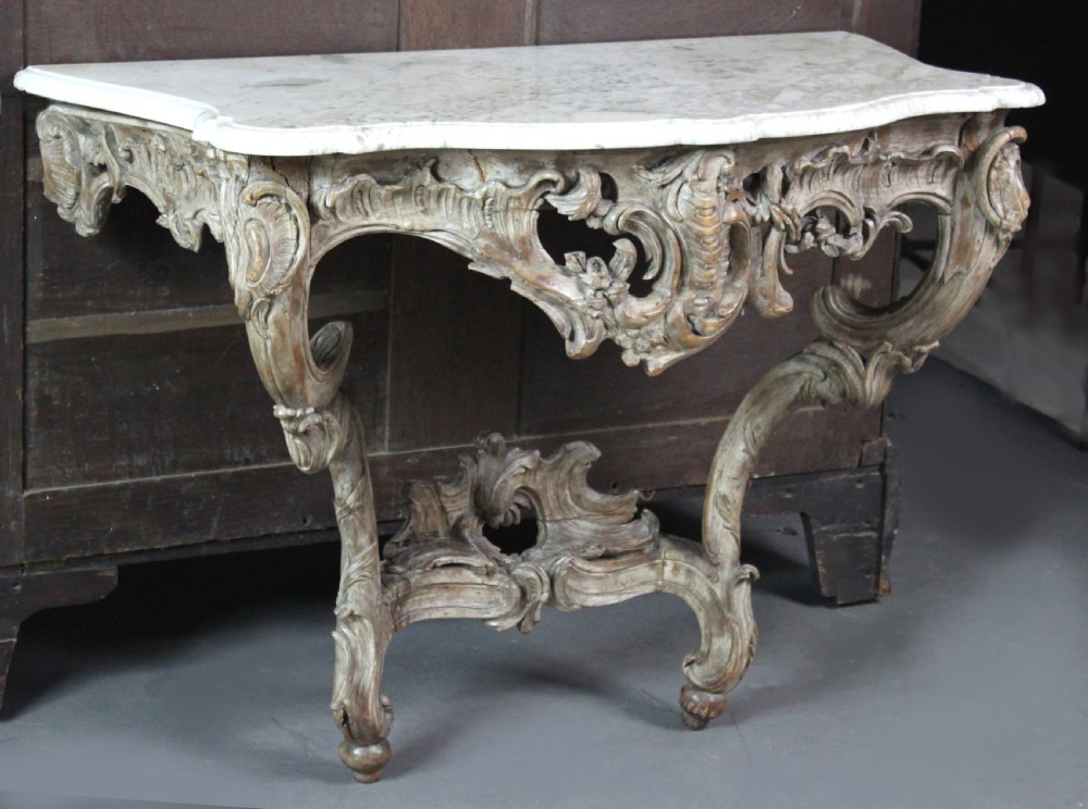 Louis XV console table View III
