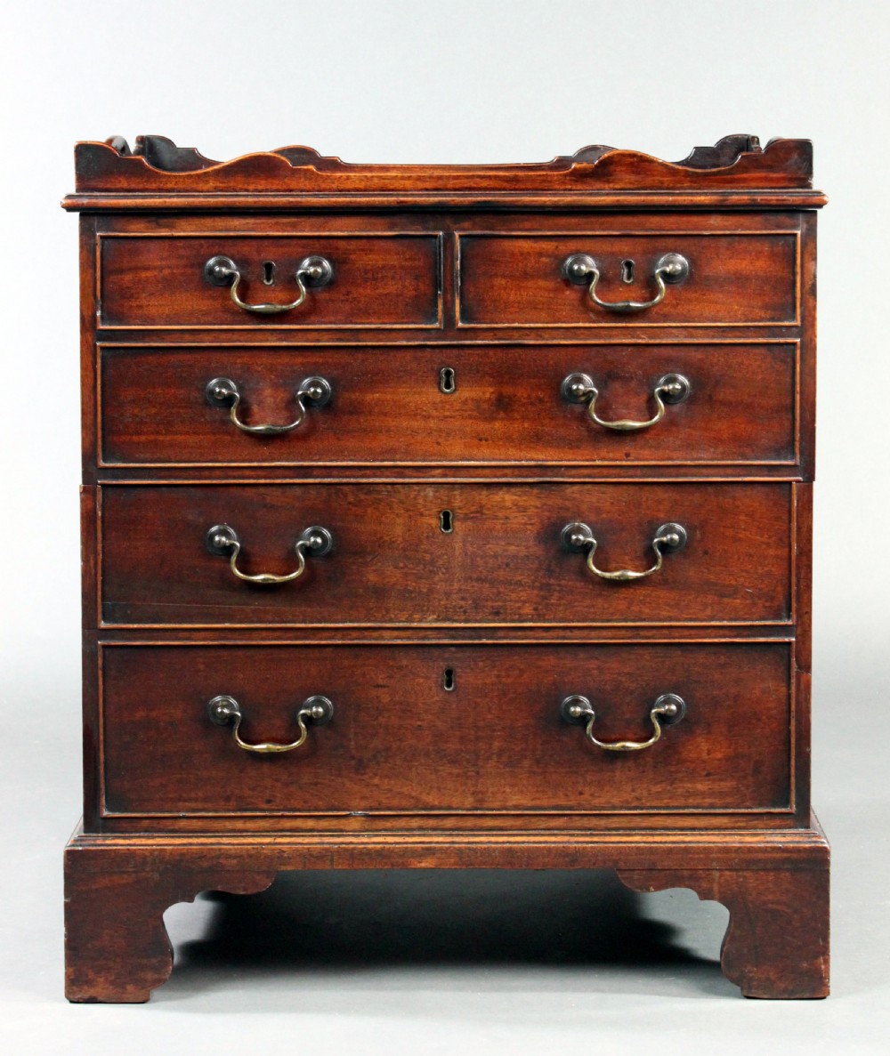 George III Chippendale Period Night Commode View II