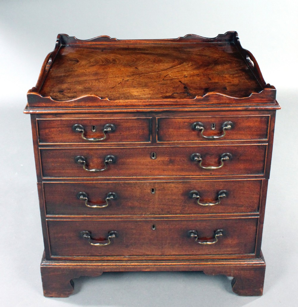 George III Chippendale Period Night Commode View III