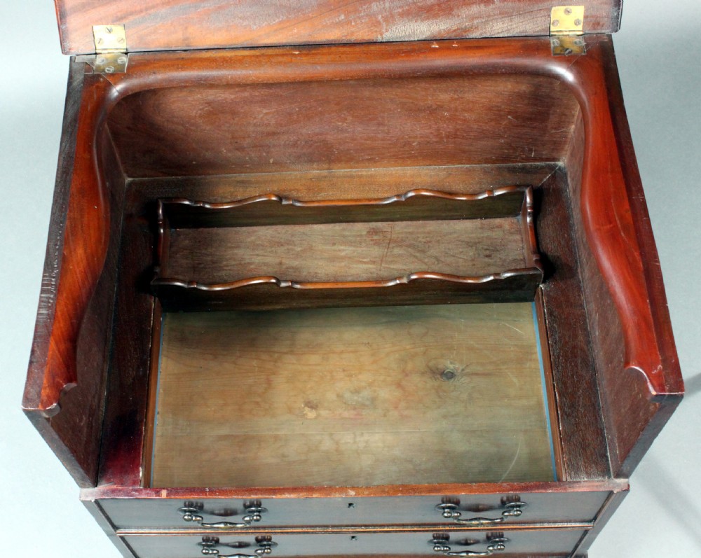 George III Chippendale Period Night Commode View V