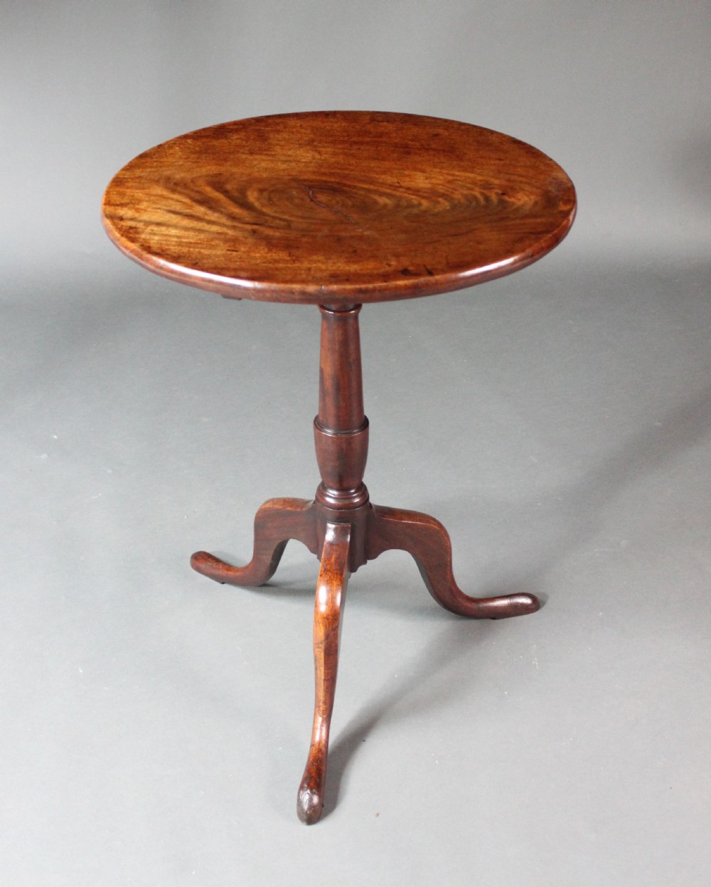 Small George III Mahogany Tripod Table