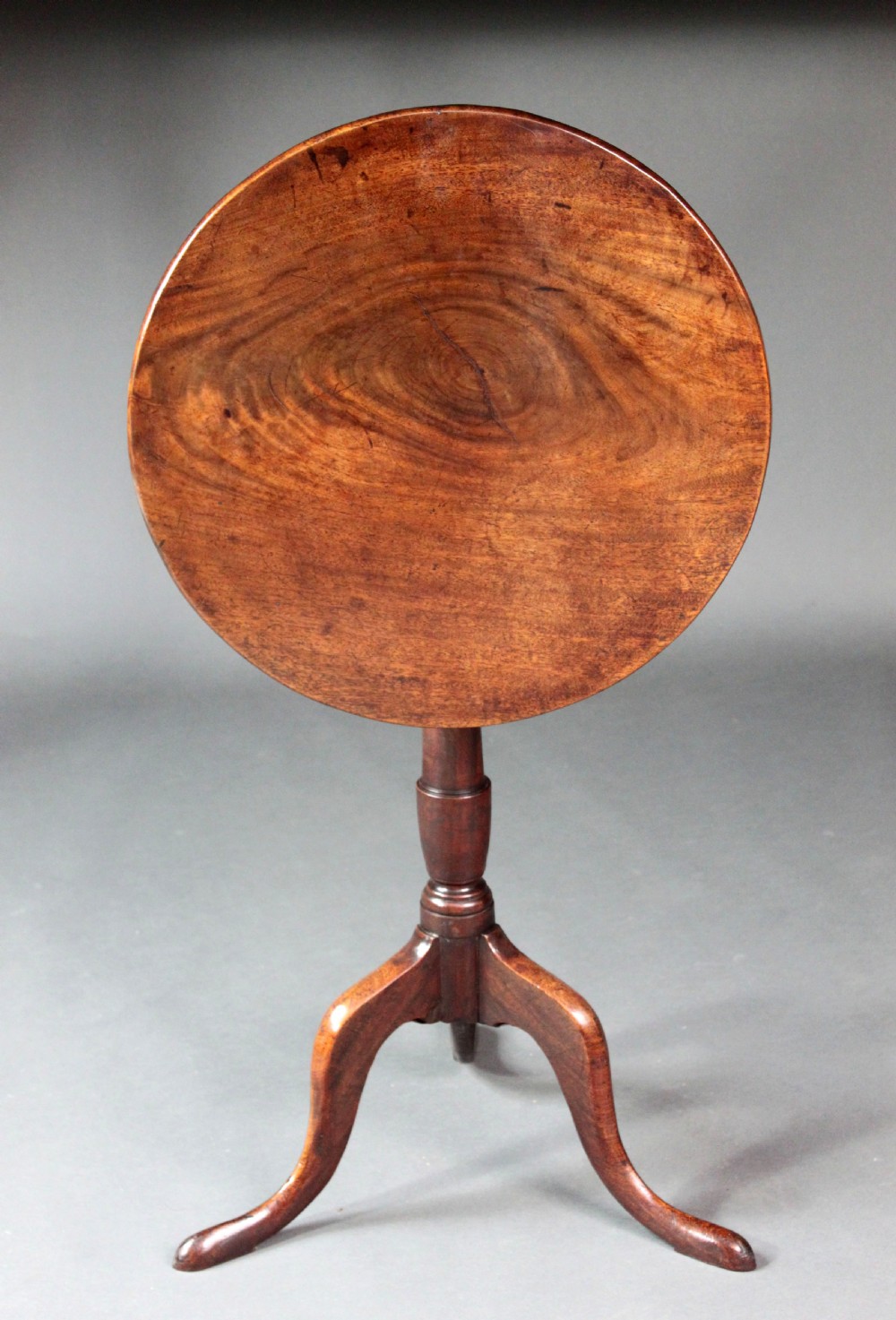 Small George III Mahogany Tripod Table View II