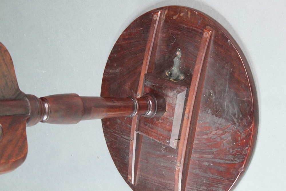 Small George III Mahogany Tripod Table View IV