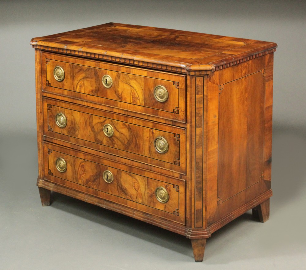 18th Century Dutch Walnut Commode View II
