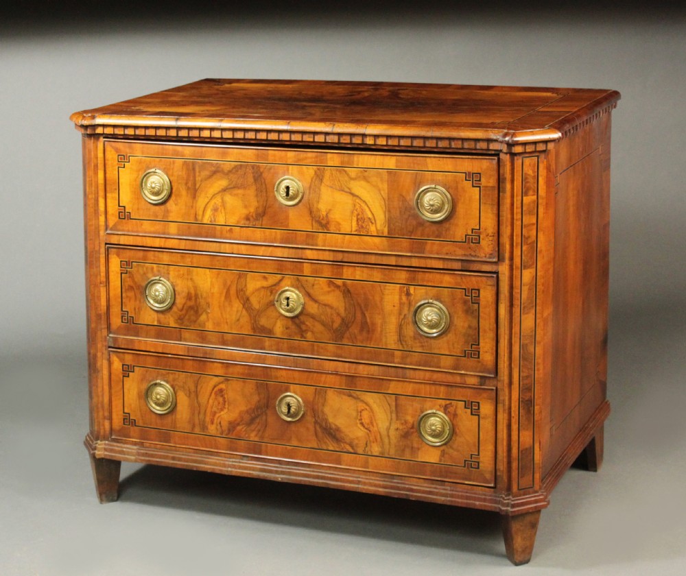 18th Century Dutch Walnut Commode View III