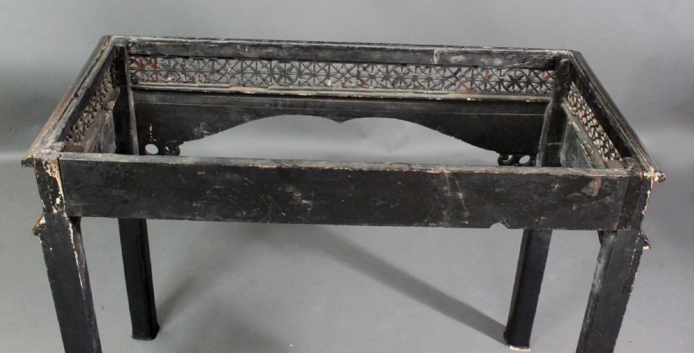 A William and Mary Black Lacquer Cabinet on Stand View XIII
