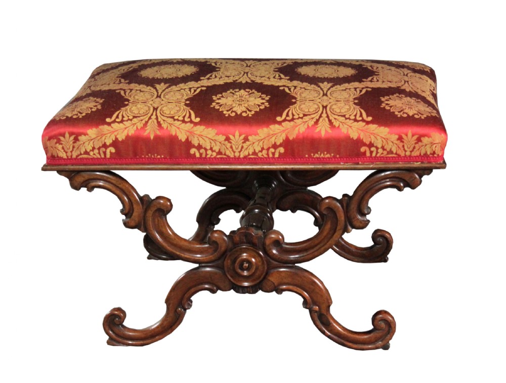 Regency Rosewood X Stool