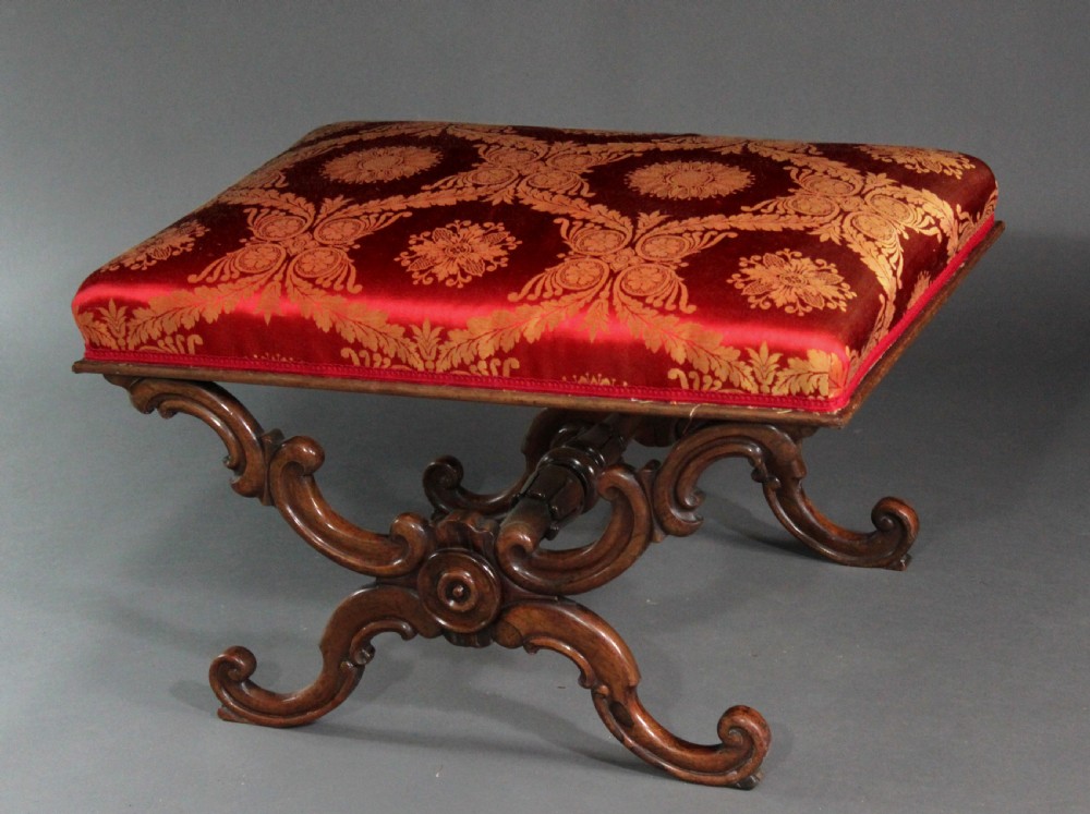 Regency Rosewood X Stool View II