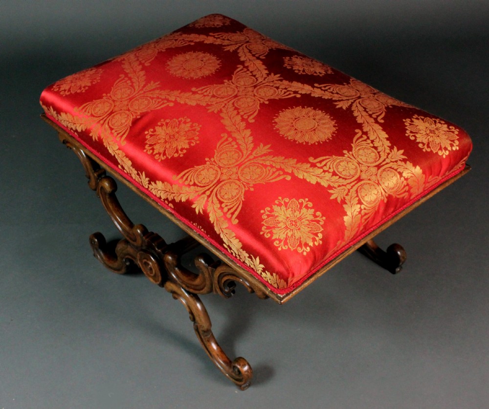 Regency Rosewood X Stool View V