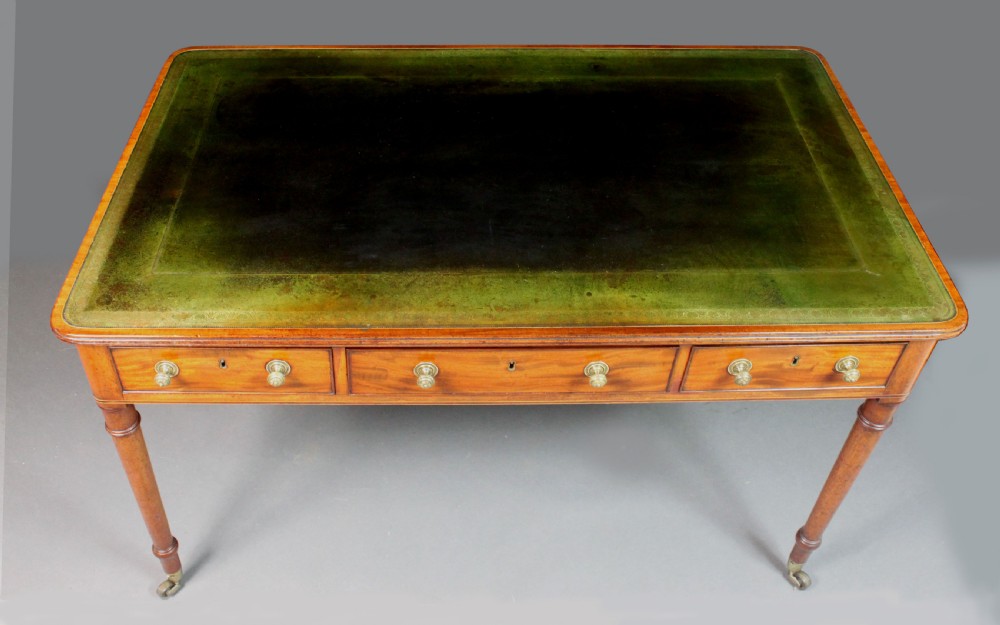 George III Sheraton Writing Table View V