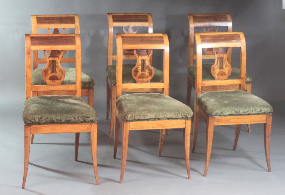 Set of Six Biedermeier Chairs View IV