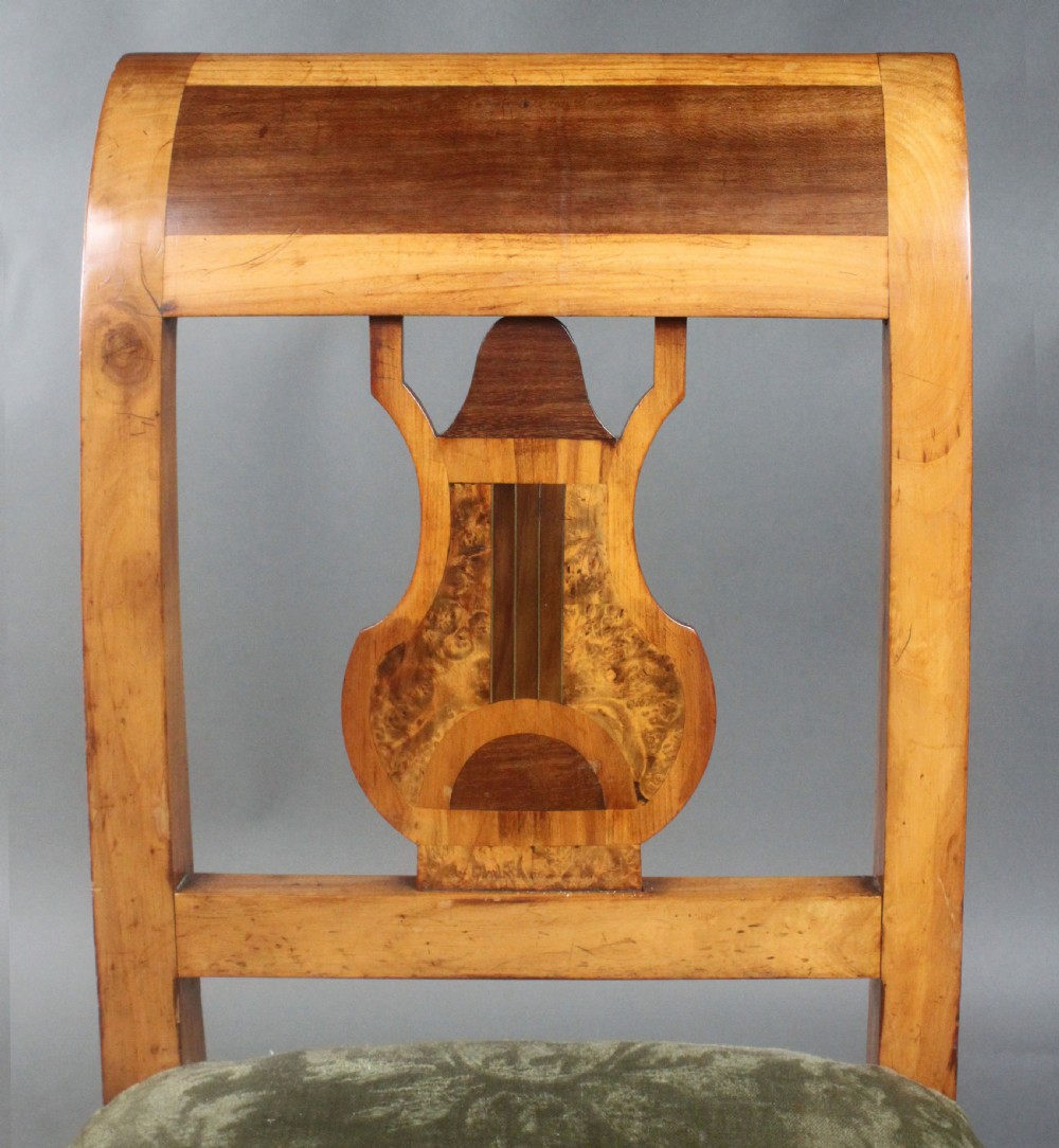 Set of Six Biedermeier Chairs View V