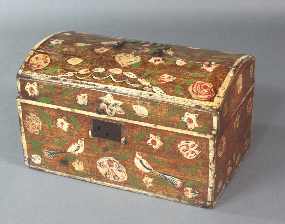 Normandy Painted Marriage Box View II