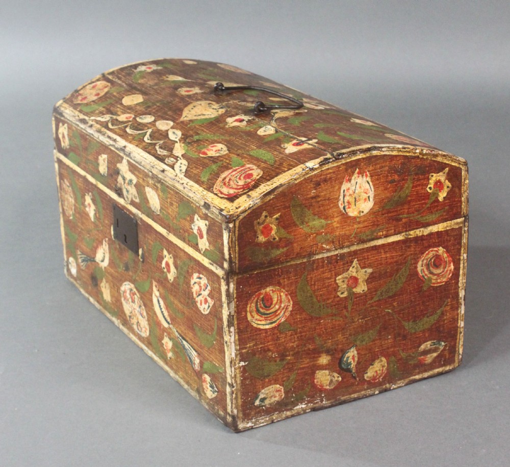 Normandy Painted Marriage Box View III
