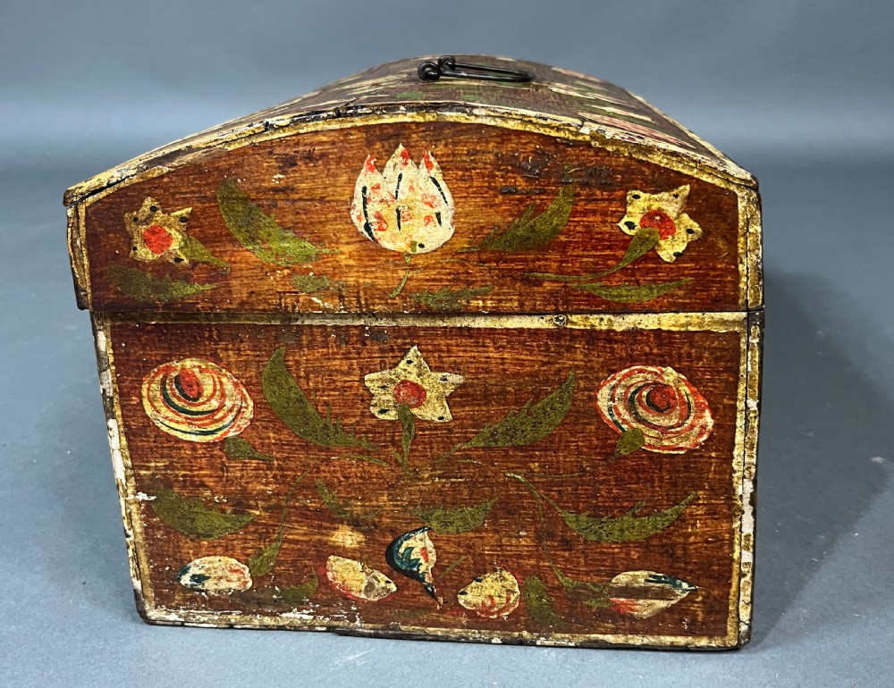Normandy Painted Marriage Box View V