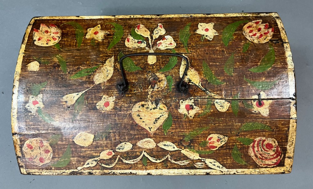 Normandy Painted Marriage Box View VI