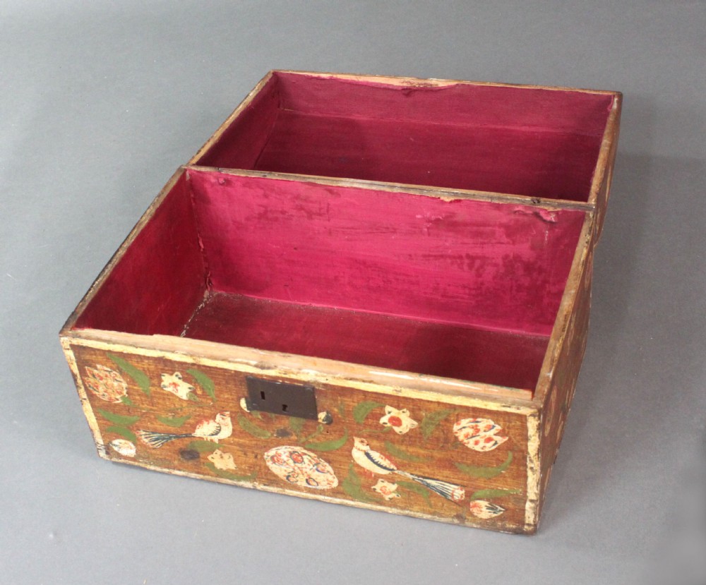 Normandy Painted Marriage Box View VIII