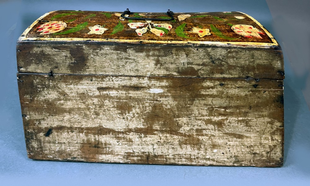 Normandy Painted Marriage Box View IX
