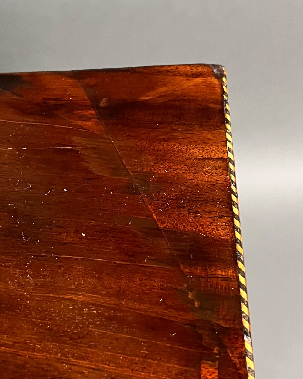 Georgian Mahogany Serpentine Chest View VII