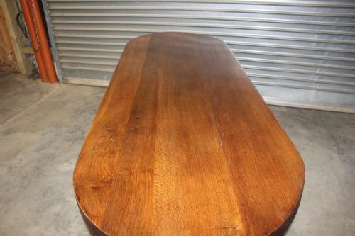 OAK REFECTORY TABLE - ADDITIONAL PHOTO 4