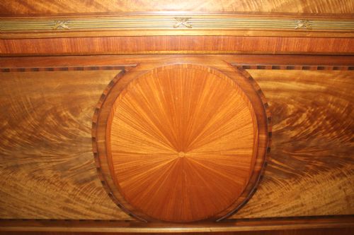 ABSOLUTELY FABULOUS QUALITY MAHOGANY AND ORMOLU MOUNTED BED KING SIZE - ADDITIONAL PHOTO 2