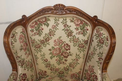 CLASSIC PAIR OF FRENCH ARMCHAIRS - ADDITIONAL PHOTO 2