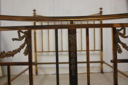 GOOD QUALITY BRASS BED - ADDITIONAL PHOTO 3