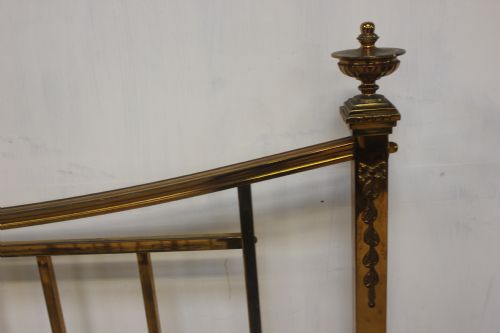 GOOD QUALITY BRASS BED - ADDITIONAL PHOTO 5