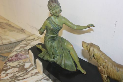 ART DECO SCULPTURE - ADDITIONAL PHOTO 1
