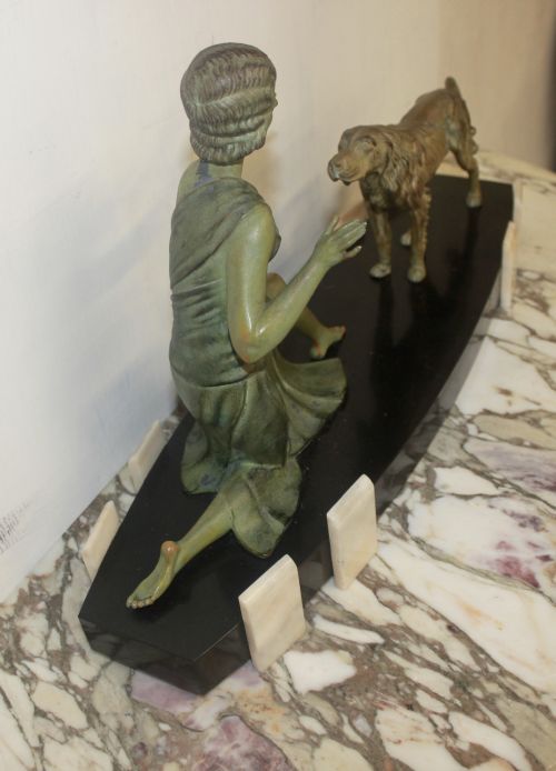 ART DECO SCULPTURE - ADDITIONAL PHOTO 4