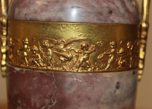 FRENCH MARBLE CASSOLETTES - ADDITIONAL PHOTO 4