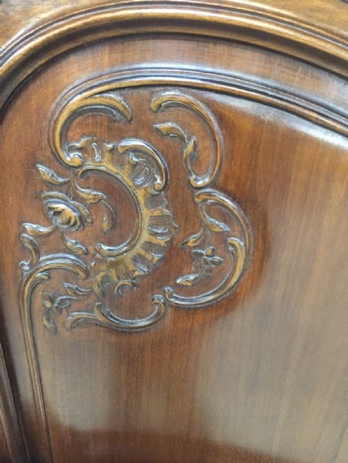 KING SIZE WALNUT BED - ADDITIONAL PHOTO 1