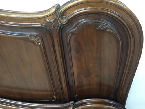 KING SIZE WALNUT BED - ADDITIONAL PHOTO 2