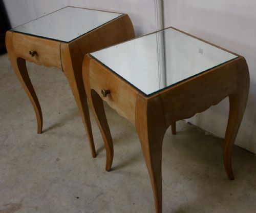 PAIR OF LAMP TABLES - ADDITIONAL PHOTO 4