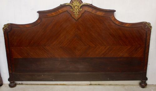 very large headboard king size - CATEGORY: ANTIQUE BEDS - DATED 1880