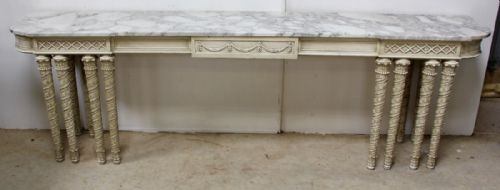large console table - CATEGORY: ANTIQUE TABLES - DATED 1910