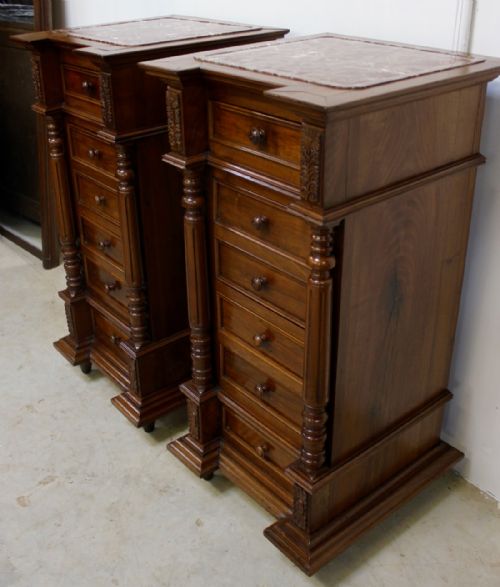 LARGE PAIR OF NIGHTSTANDS - ADDITIONAL PHOTO 3