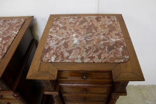 LARGE PAIR OF NIGHTSTANDS - ADDITIONAL PHOTO 5