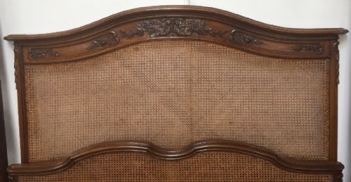 KING SIZE FRENCH CANE BED - ADDITIONAL PHOTO 5