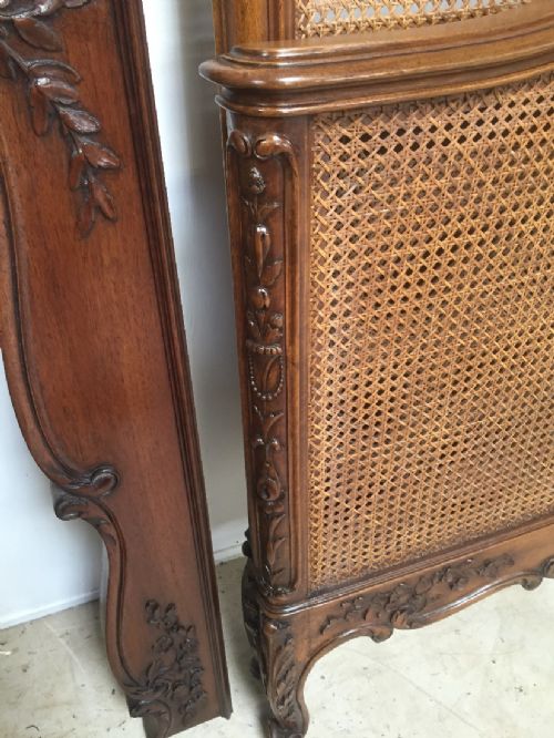 KING SIZE FRENCH CANE BED - ADDITIONAL PHOTO 6